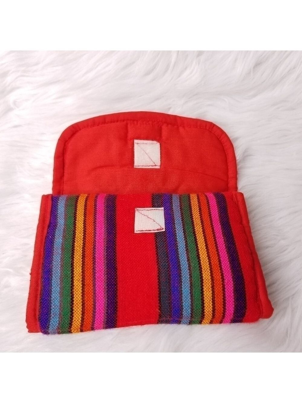 Belize Wallet Purse Striped‎ Multi-Colored - Picture 3 of 6